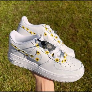 Air force 1 custom sunflower
